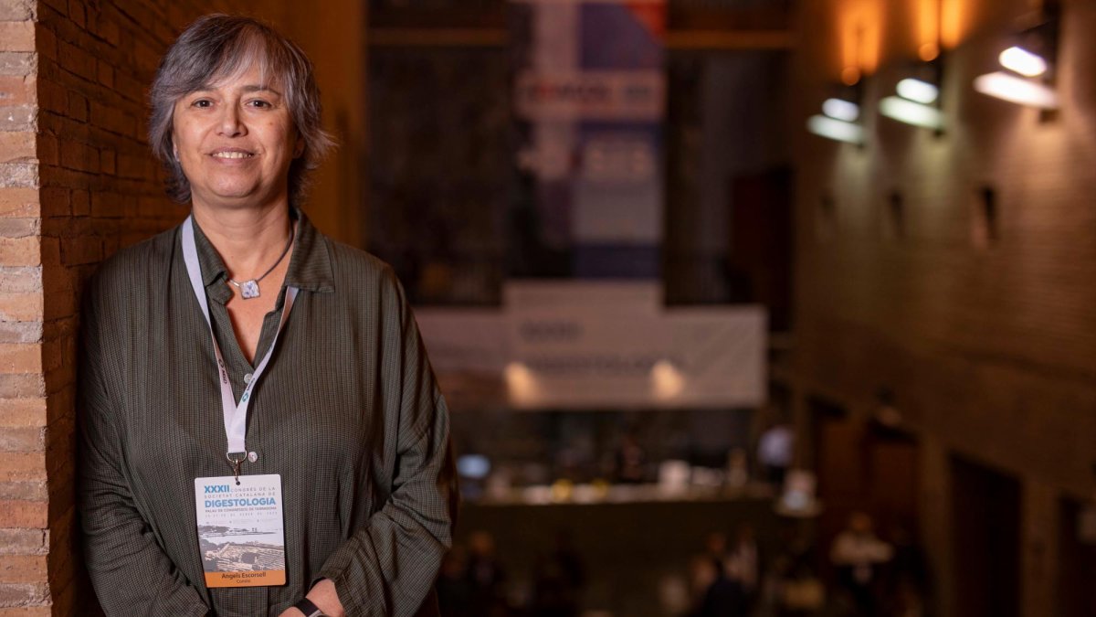 La presidenta de la Societat Catalana de Digestologia, Àngels Escorsell.