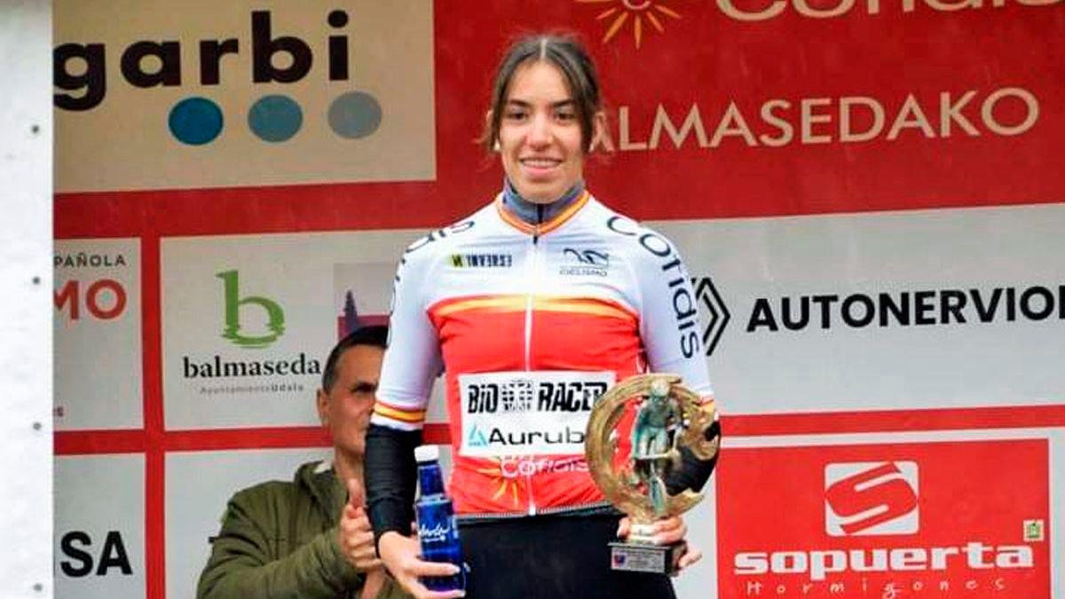 Imagen de la ciclista fallecida Estela Domínguez.