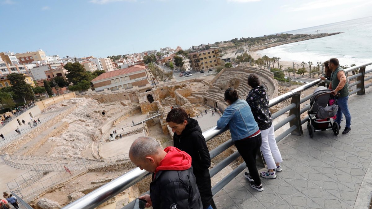 El patrimonio concentra la mayor parte de los visitantes que llegan a la ciudad de Tarragona.