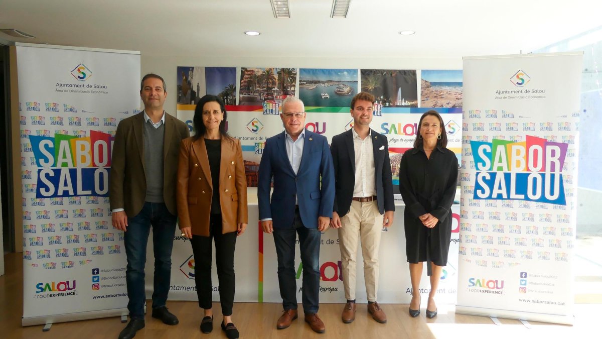 Un instante de la presentación del Sabor Salou.