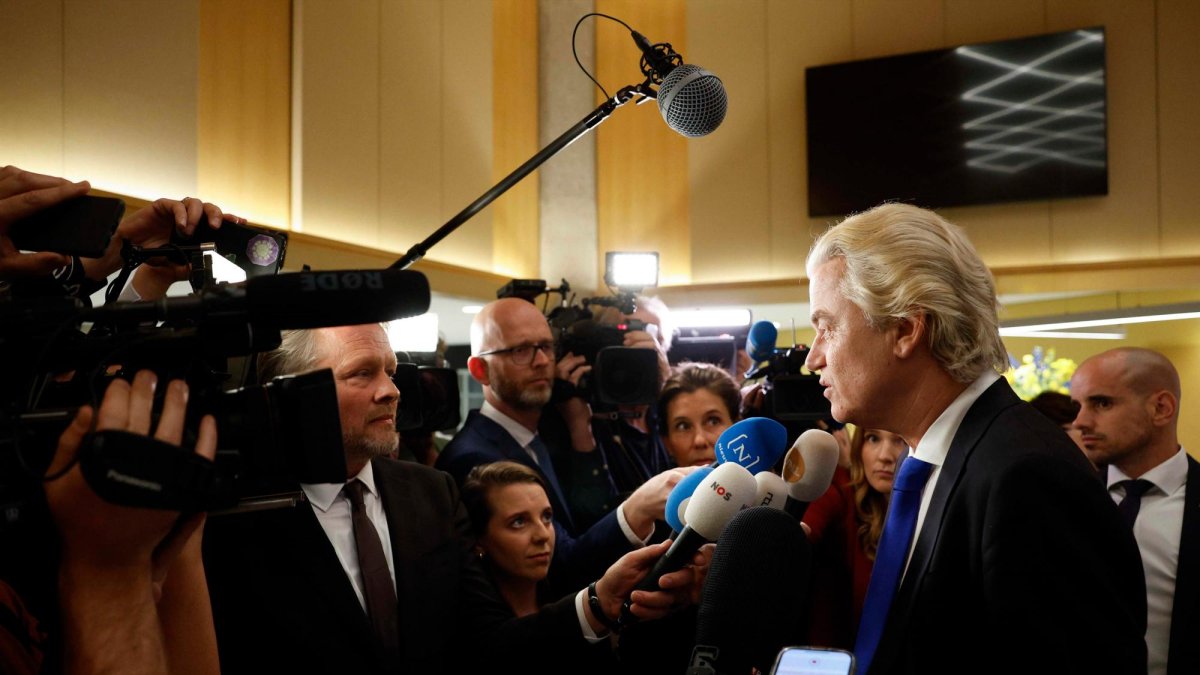 Los datos proceden de sondeos a pie de urna realizados por el instituto de investigación Ipsos.