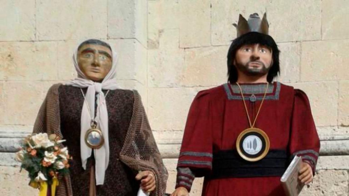 Los gegants de Cal Fiol de L’Arboç.