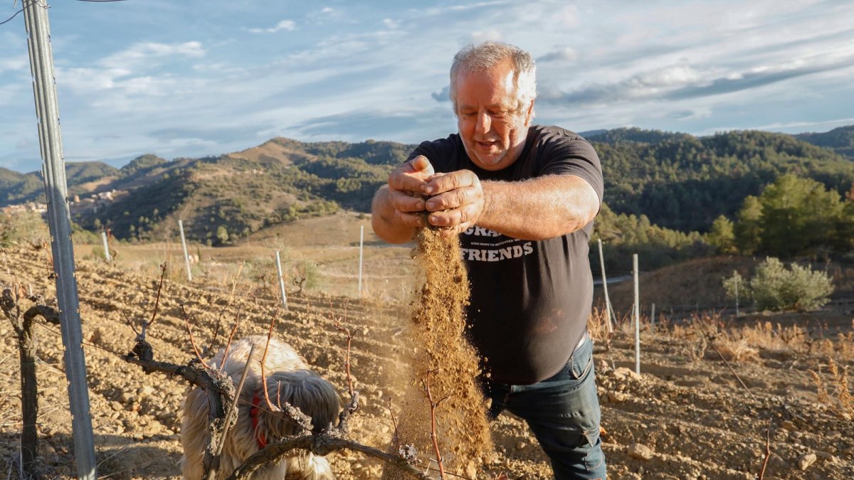 Jordi Aixalà, payés de Torroja del Priorat.