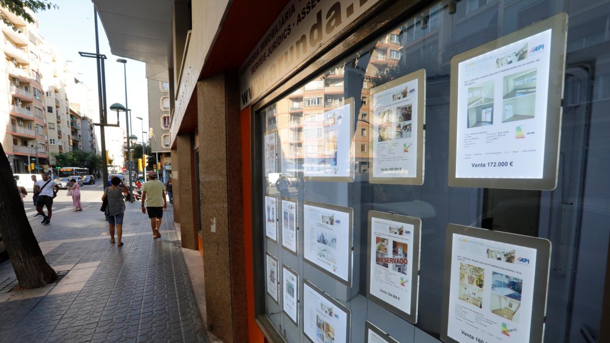 El coste para acceder a una vivienda es cada vez más elevado.