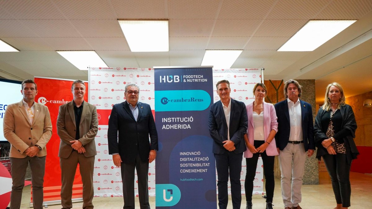 Membres de la Cambra de Comerç de Reus al HUB Foodtech & Nutrition.