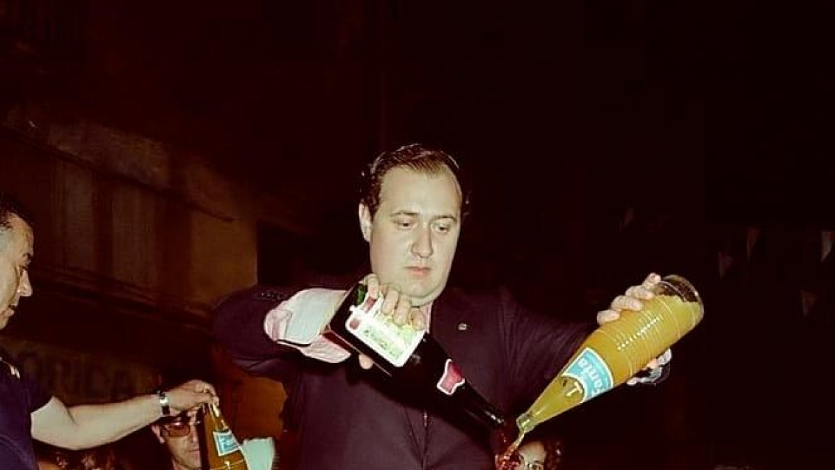 El primer còctel de Sant Roc es va fer en una formigonera.