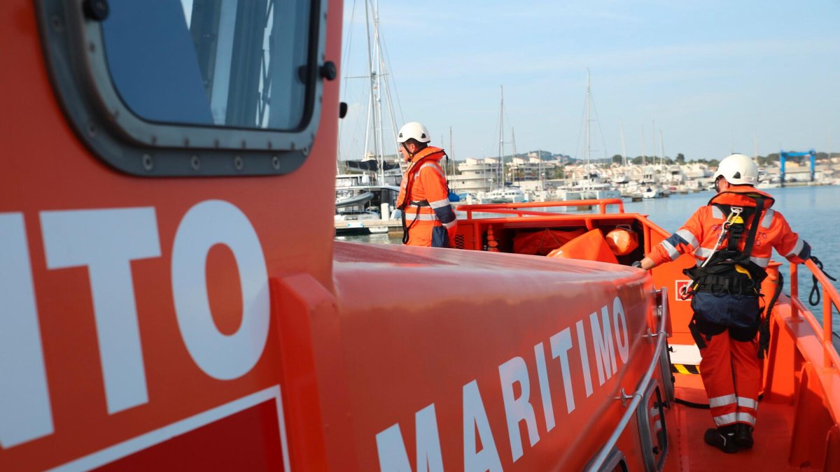 Una embarcación de Salvamento Marítimo.