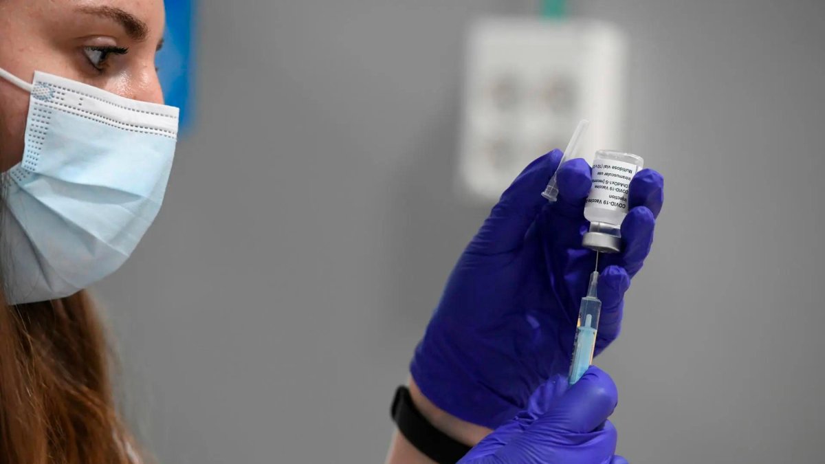 Una dosis de la vacuna contra la covid.