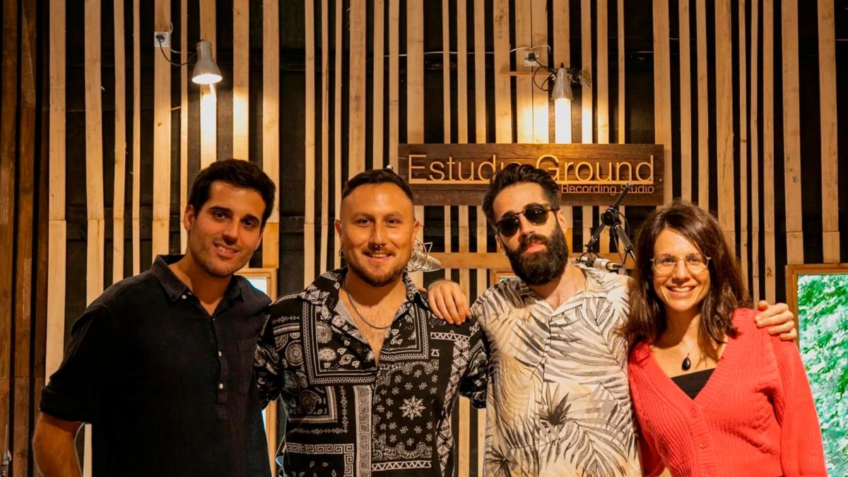 Carles Font, Antonio Parraguez, Pablo Donaire y la tarraconense Neus Plana.