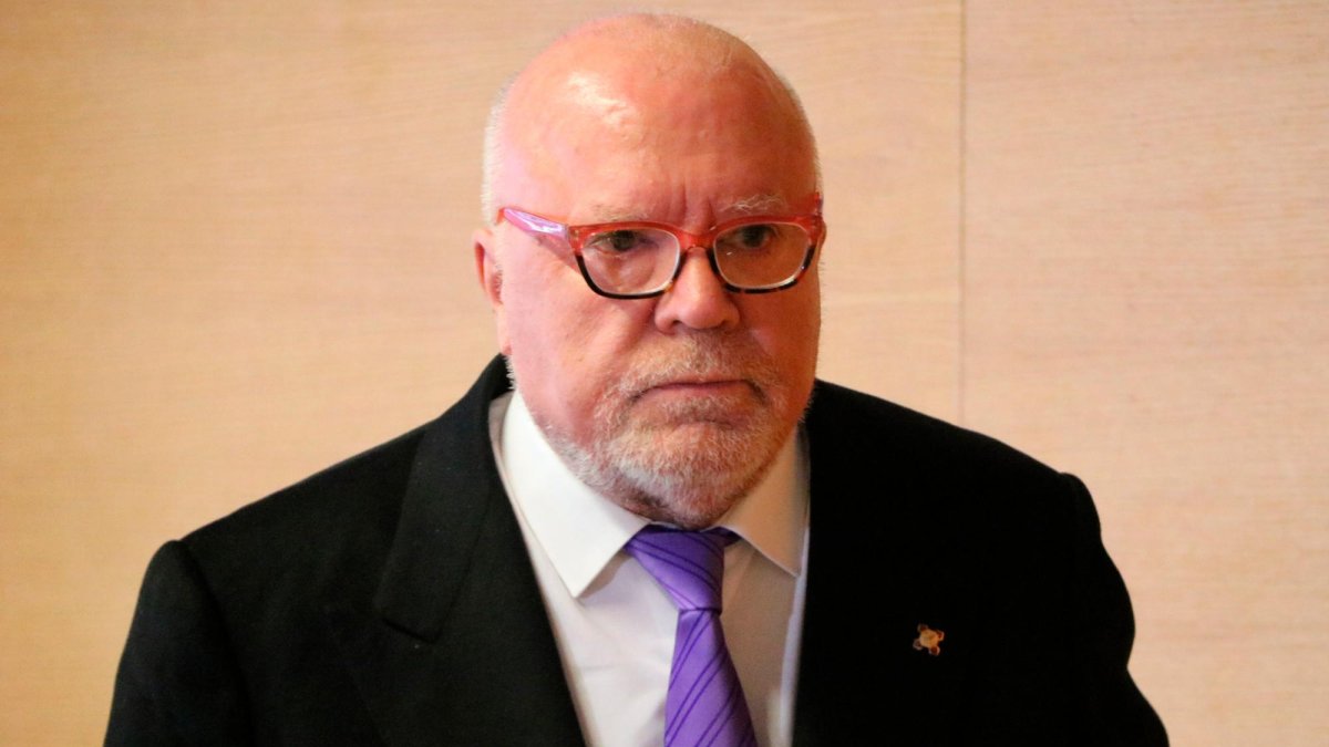 El excomisario José Manuel Villarejo, este miércoles en la comisión de los atentados del 17-A del Congreso.