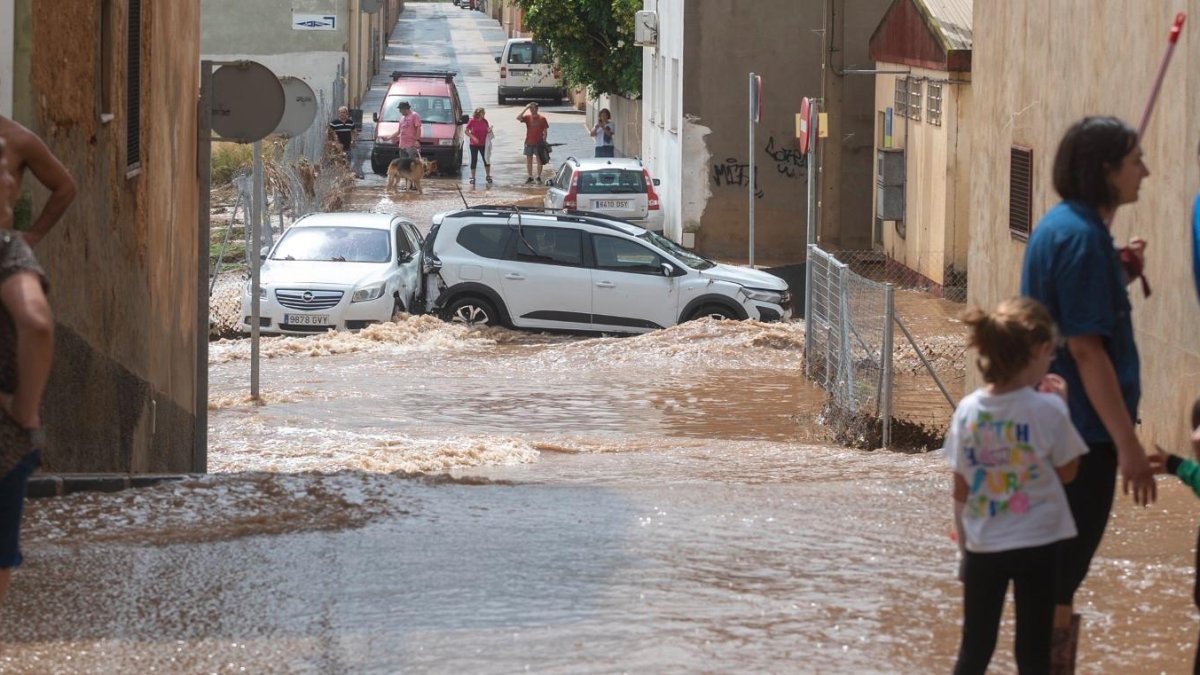 Lluvias en Terres de l’Ebre durante el mes de enero de este 2024.