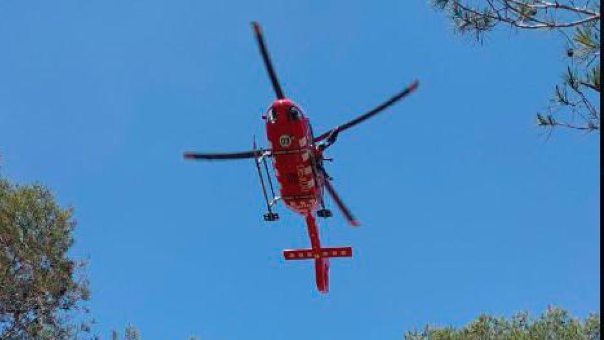 El helicóptero tiene su base en Sabadell.