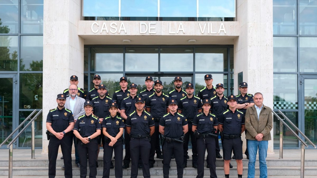 Los agentes se incorporaron este lunes 17 de junio.