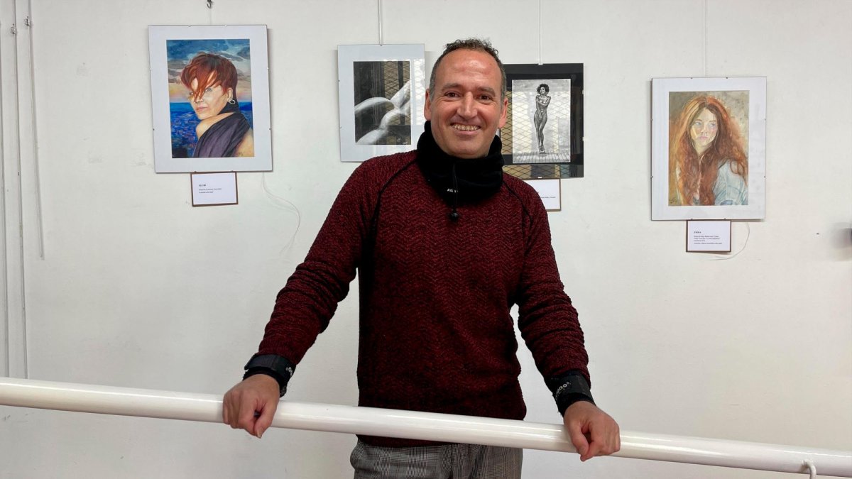 La exposición de realismo académico de Teruel se encuentra en uno de los espacios del Centre Cívic Mas Abelló de Reus.