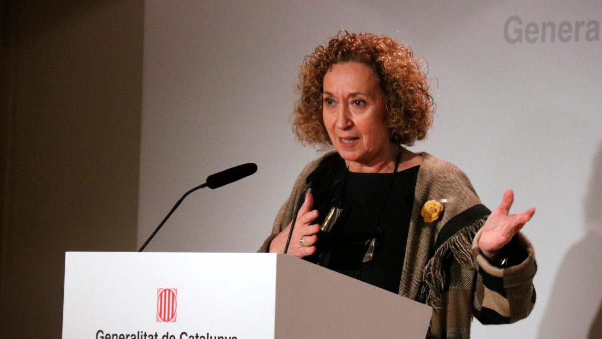 Ester Capella, consellera de territori.