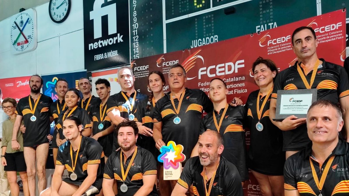 Los integrantes de la Selecció Catalana.