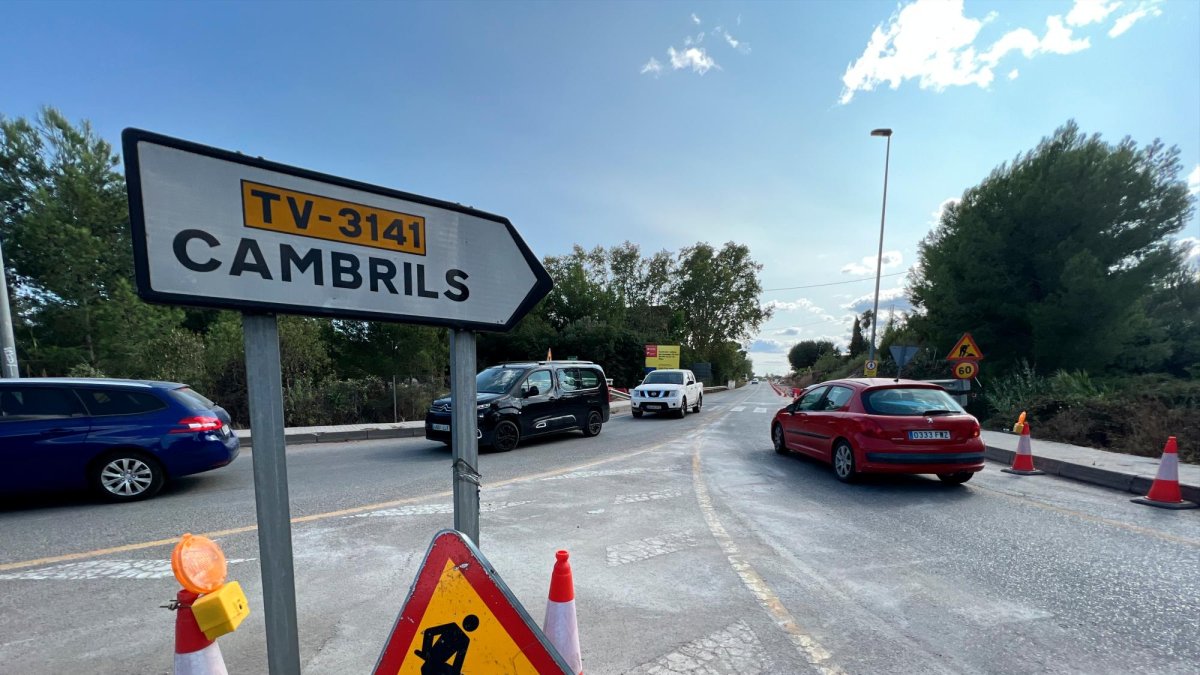 Los vehículos pudieron volver a circular en sentido Cambrils a partir de la mañana de ayer.