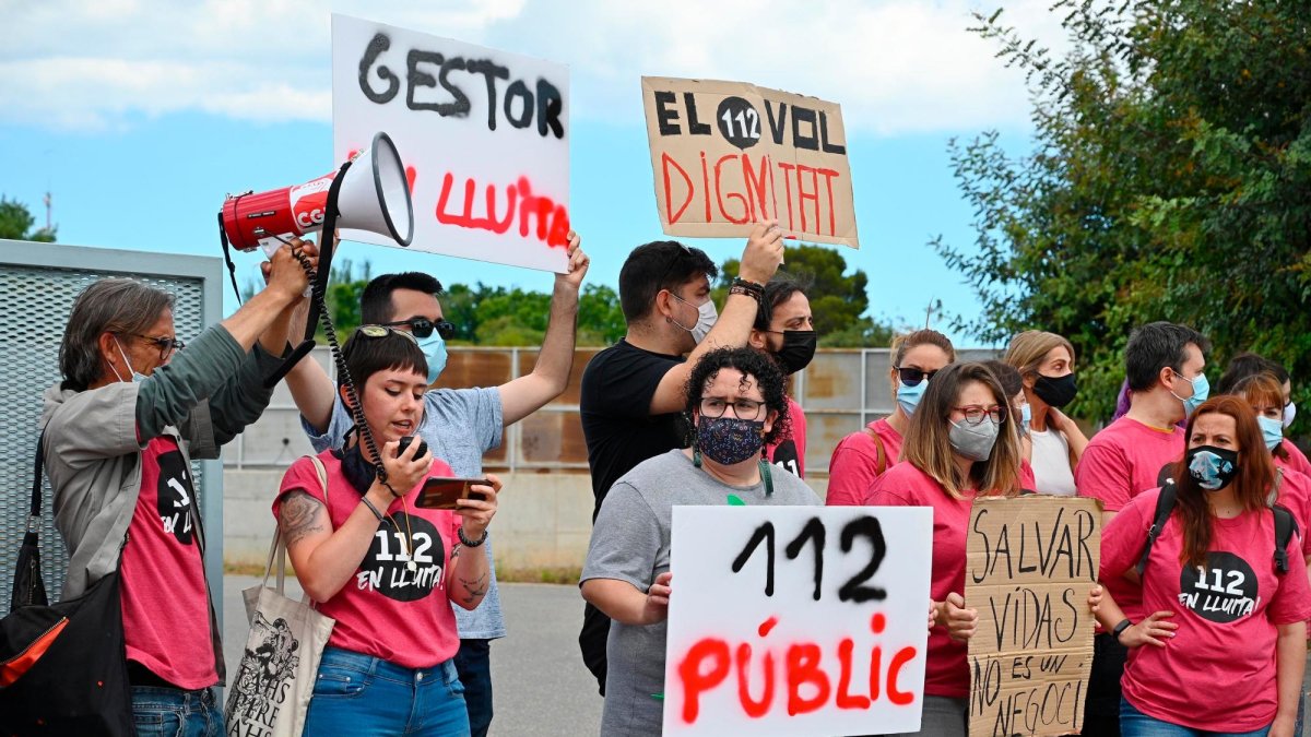 La huelga de los trabajadores del 112 de Reus empezará el día 11 de agosto