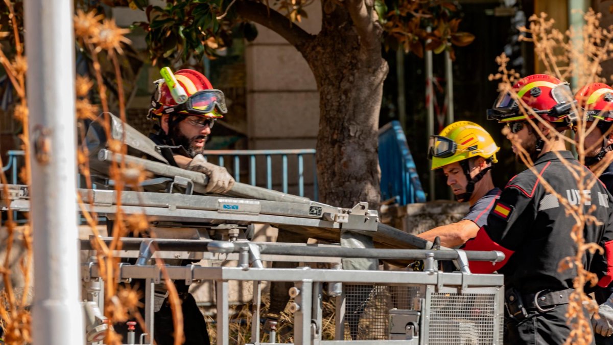 Imagen de archivo de efectivos de la UME.