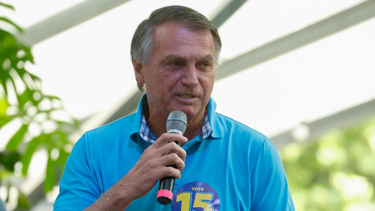 El expresidente Bolsonaro.