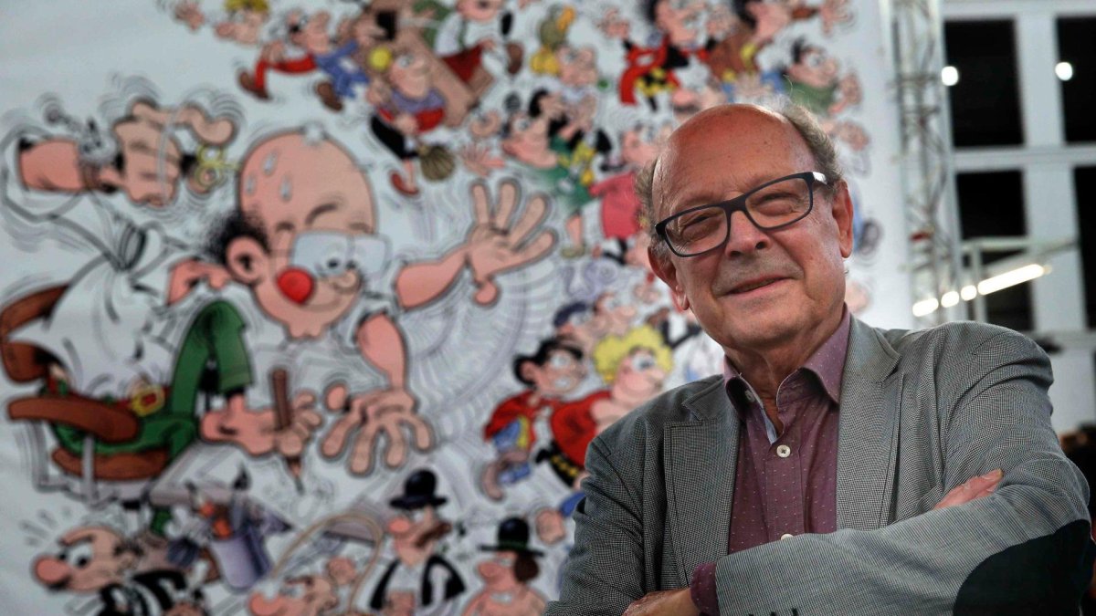 Francisco Ibañez, reconcida figura del cómic español.