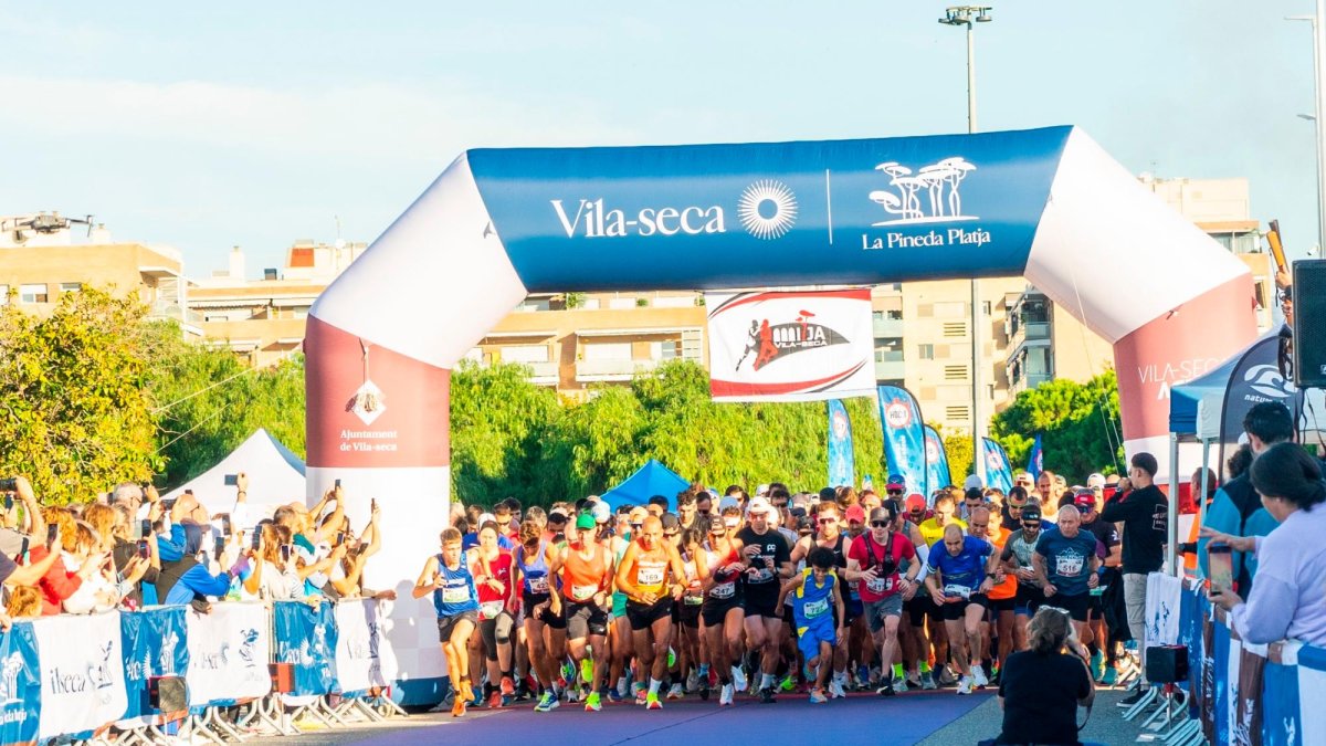 Abel Ortega y Jessica Bonet se llevan la victoria en la Mitja Marató de Vila-seca