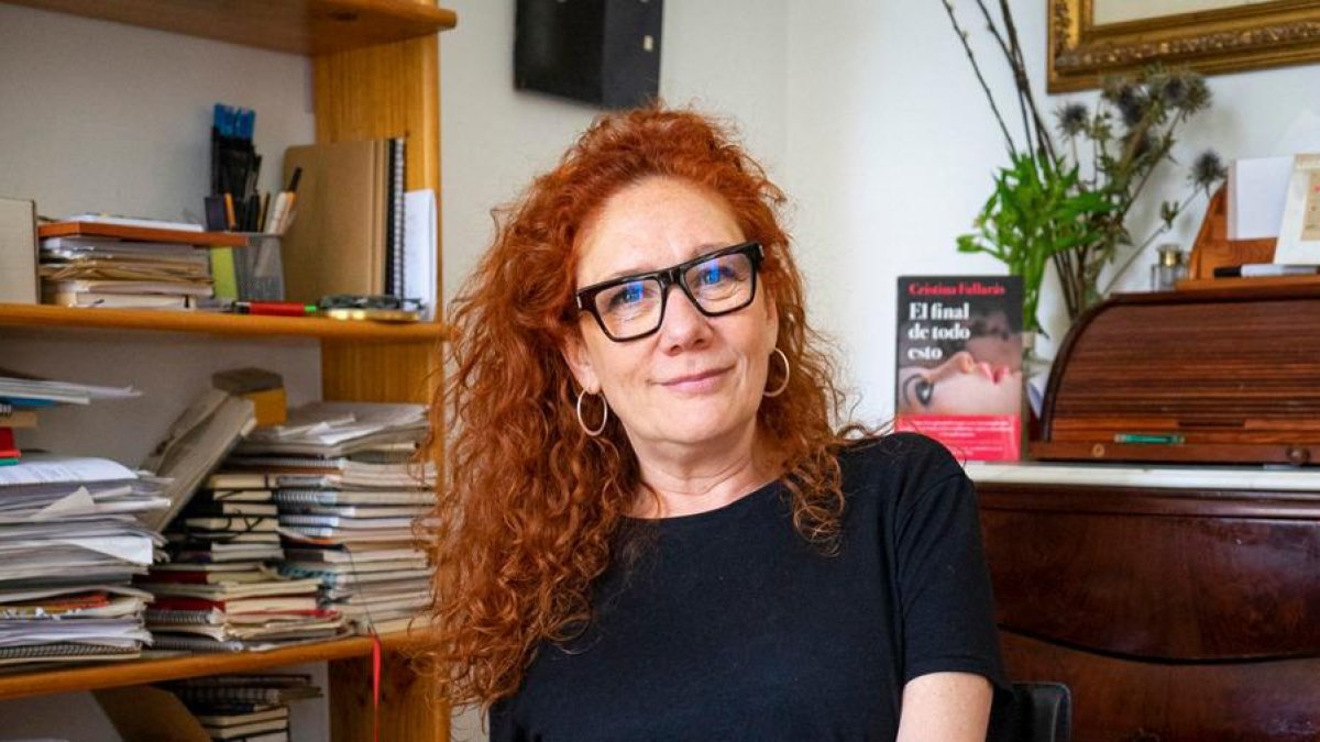 Imagen de la periodista Cristina Fallarás.