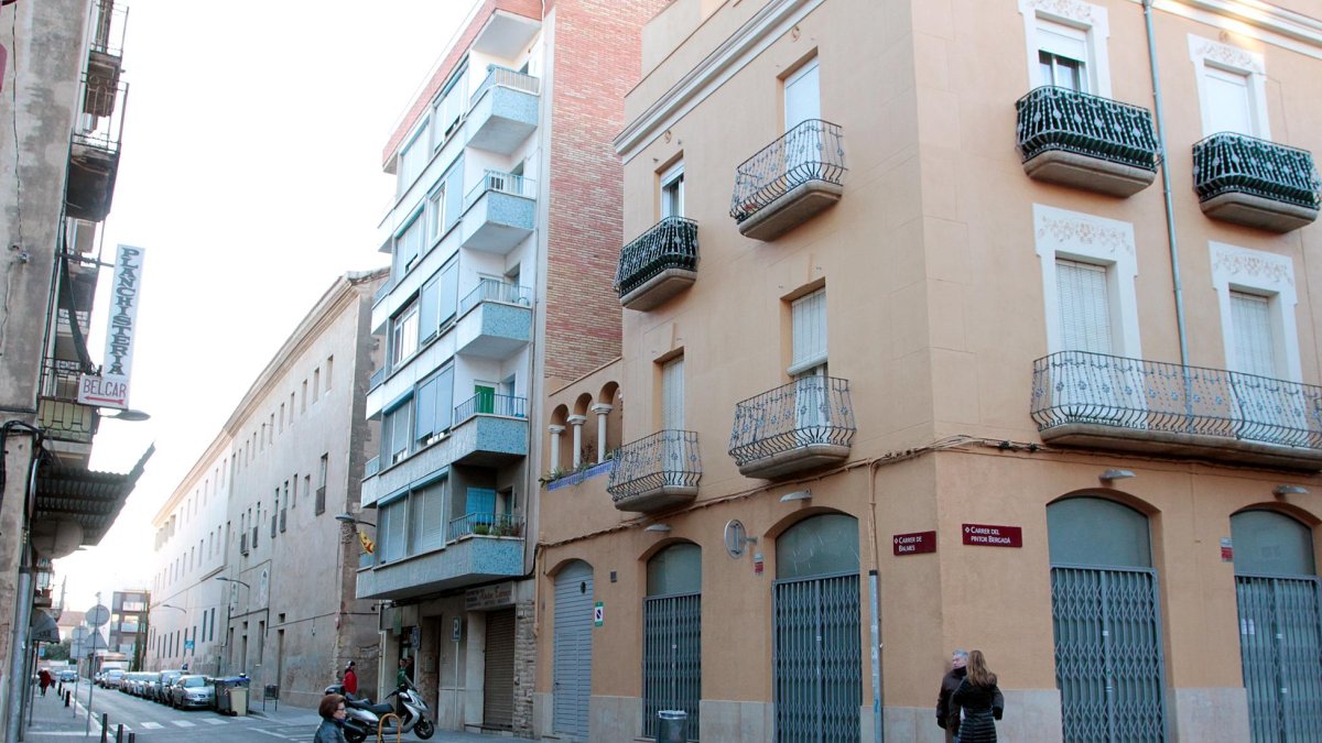 Uno de los locales robados se encuentra en la calle Balmes.