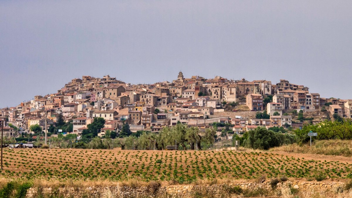 La silueta de Horta de Sant Joan.