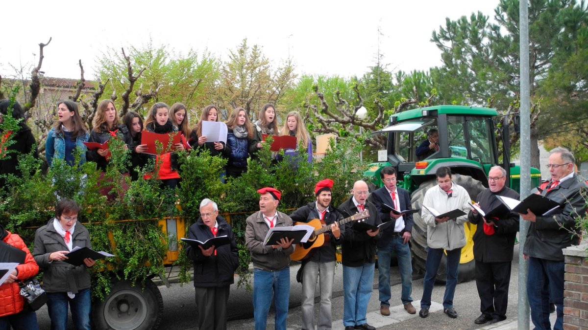 Un dels moments de les Caramelles que se celebraven abans de la pandèmia.