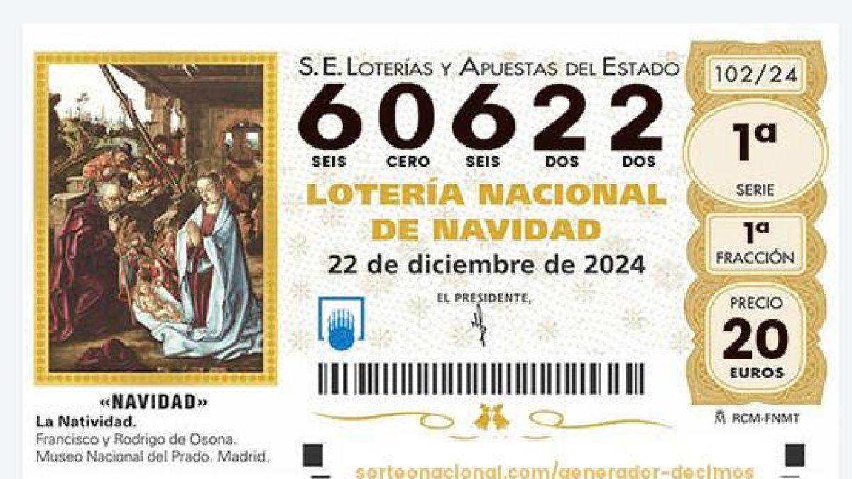 El último quinto premio de la Lotería de Navidad, entre Madrid y Barcelona