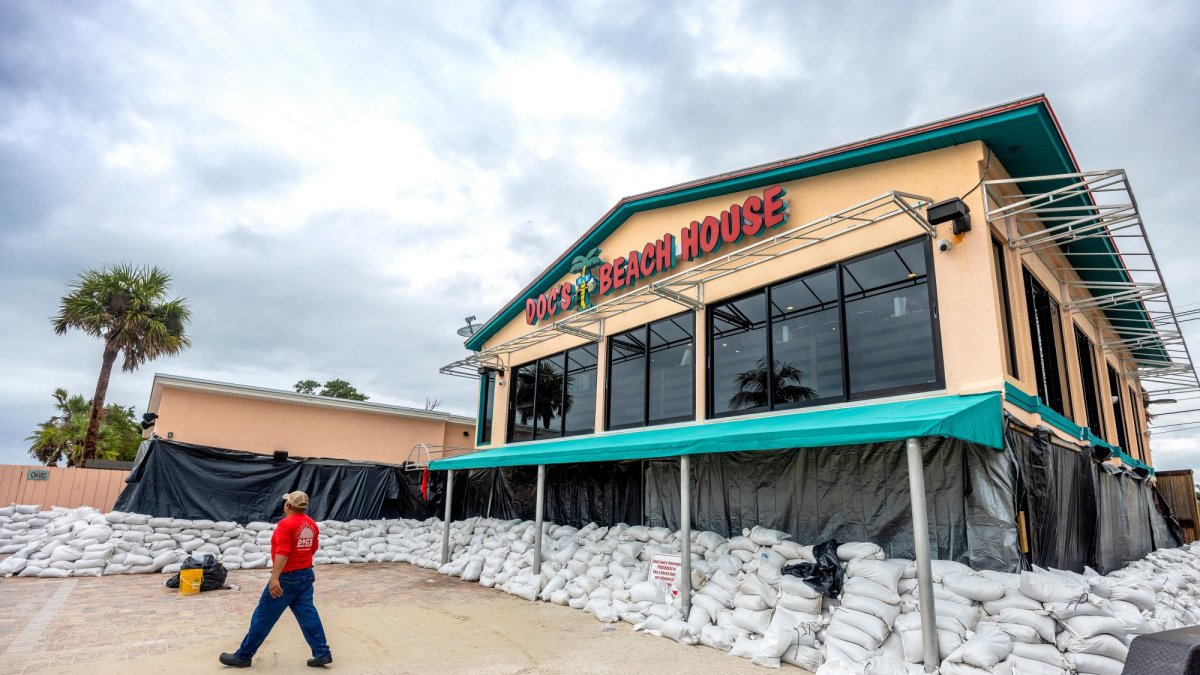 En Florida se preparan para el huracán Milton.