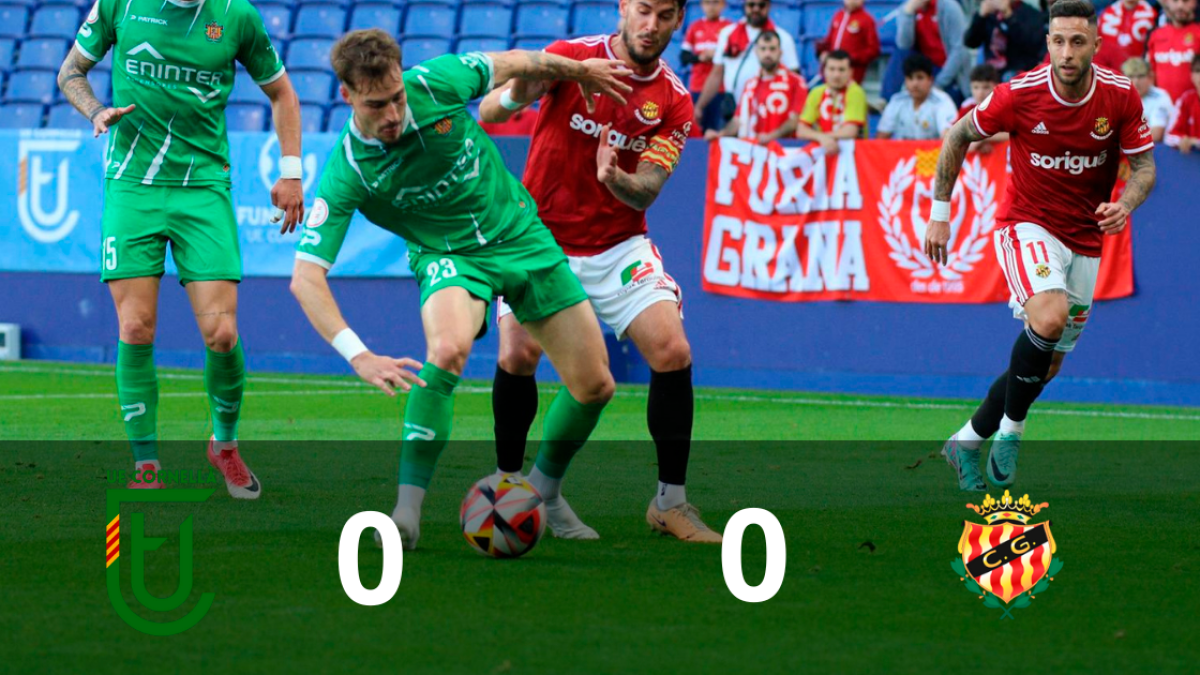 El Nàstic no puede con el Cornellà en el RCD Stadium