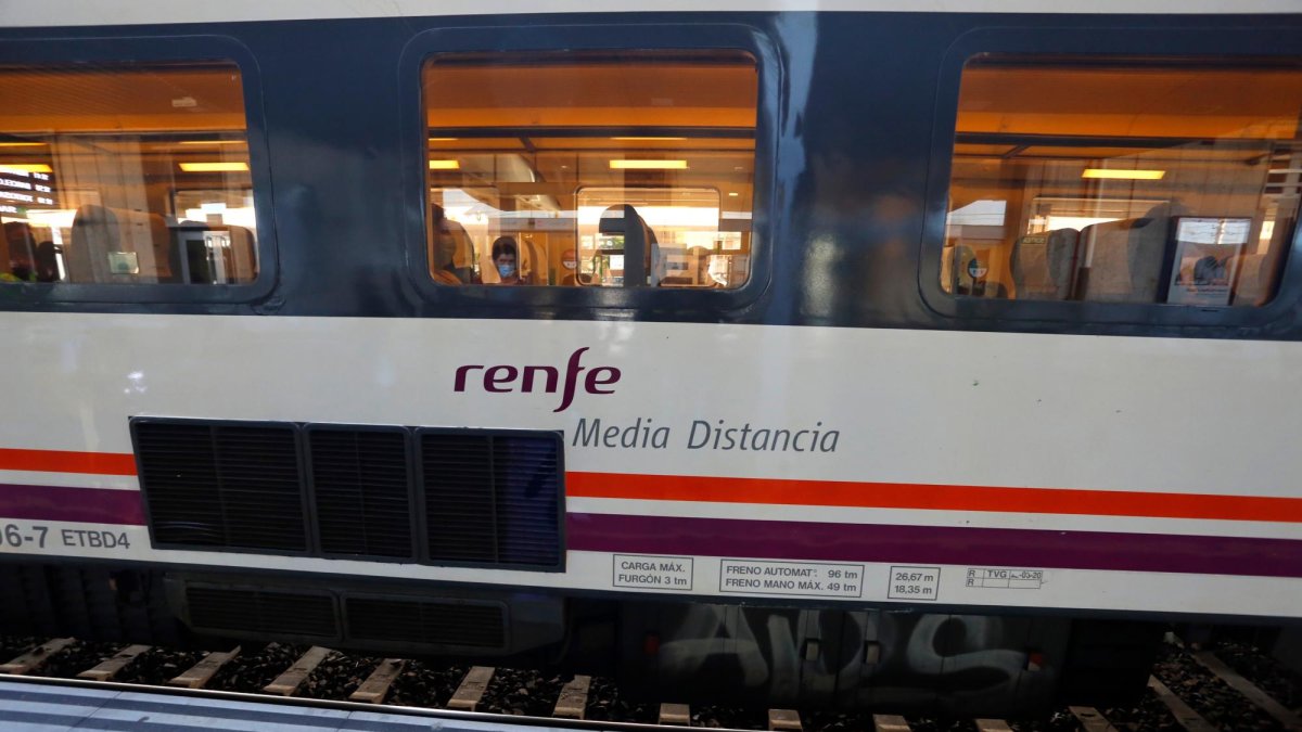 Imagen de archivo de un tren de Rodalies.