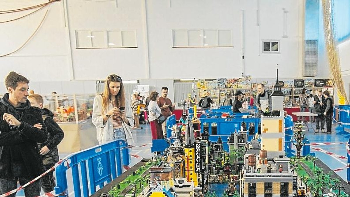 Uno de los dioramas que se pueden ver en la muestra.