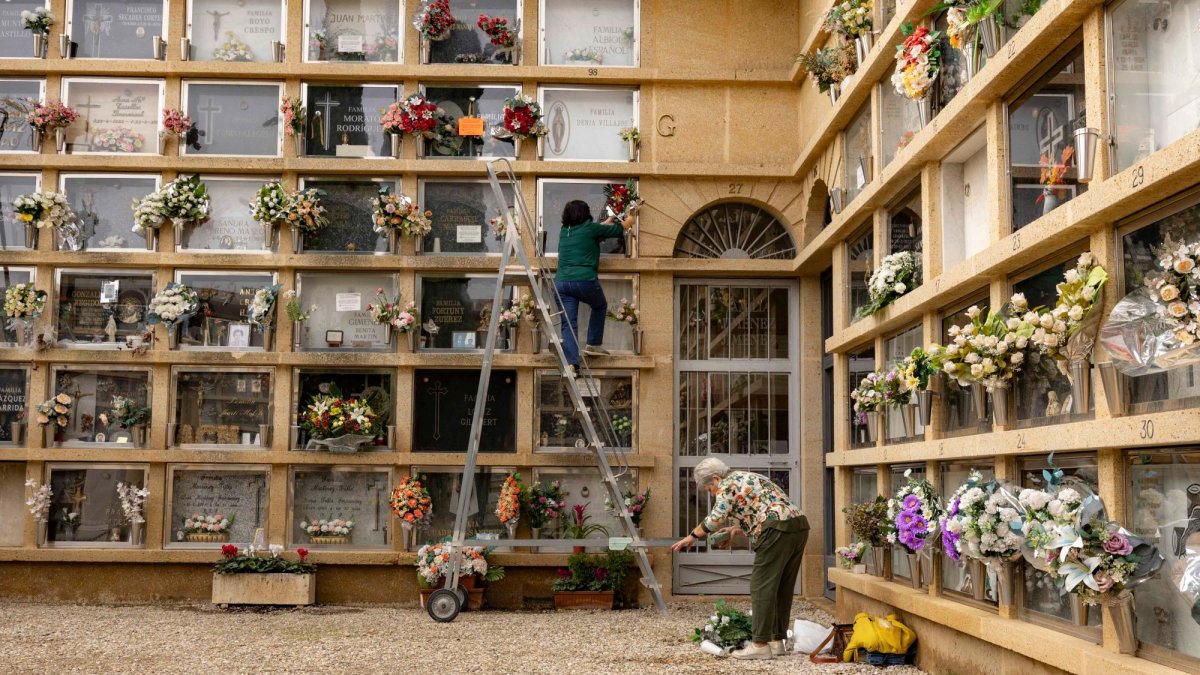 El cementerio de Tarragona, el pasado martes.