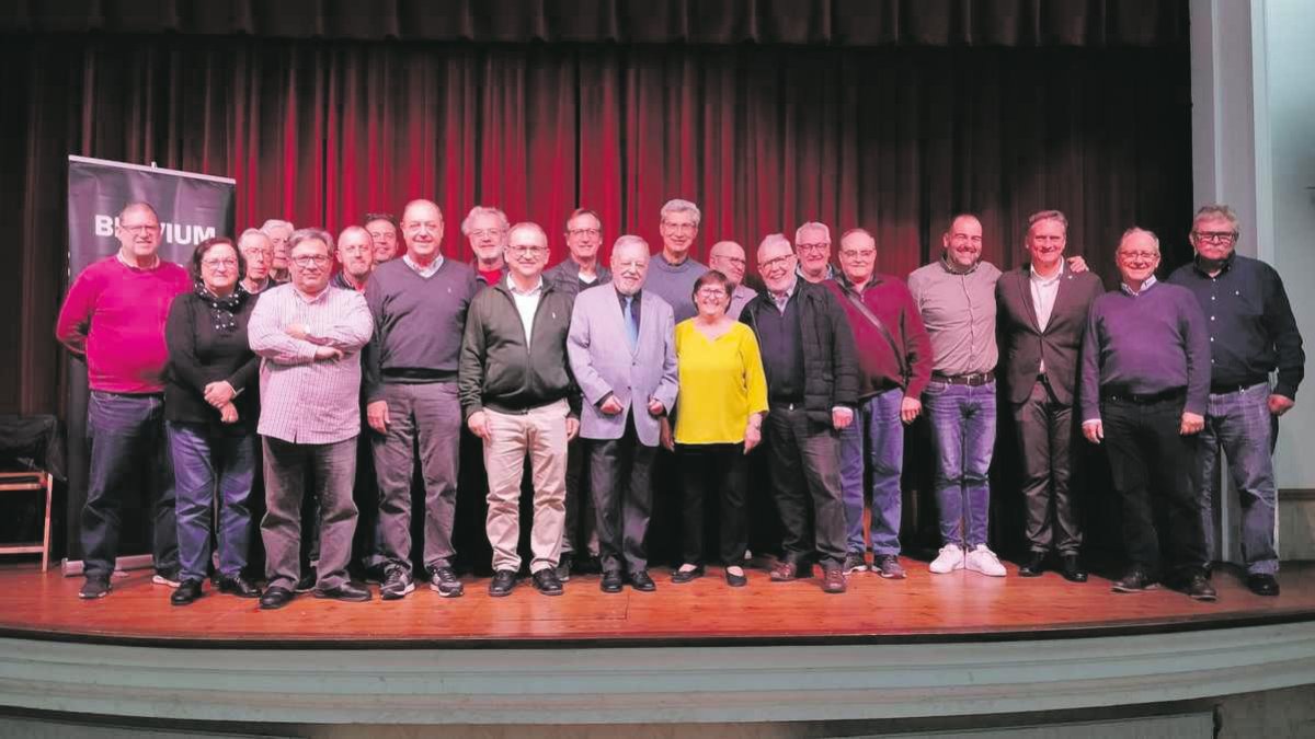 Assistents a l’acte en què es va dur a terme la xerrada aquest dilluns, 26 de febrer.