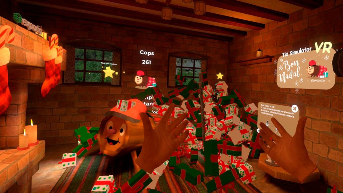 ¡Llega el Primer Tió en Realidad Virtual!