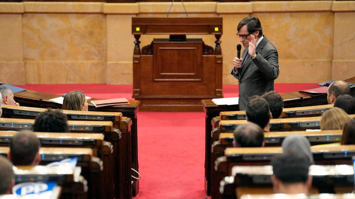 El presidente de la Generalitat, Salvador Illa.