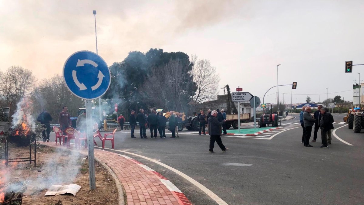 El tall, aquest dijous al matí.