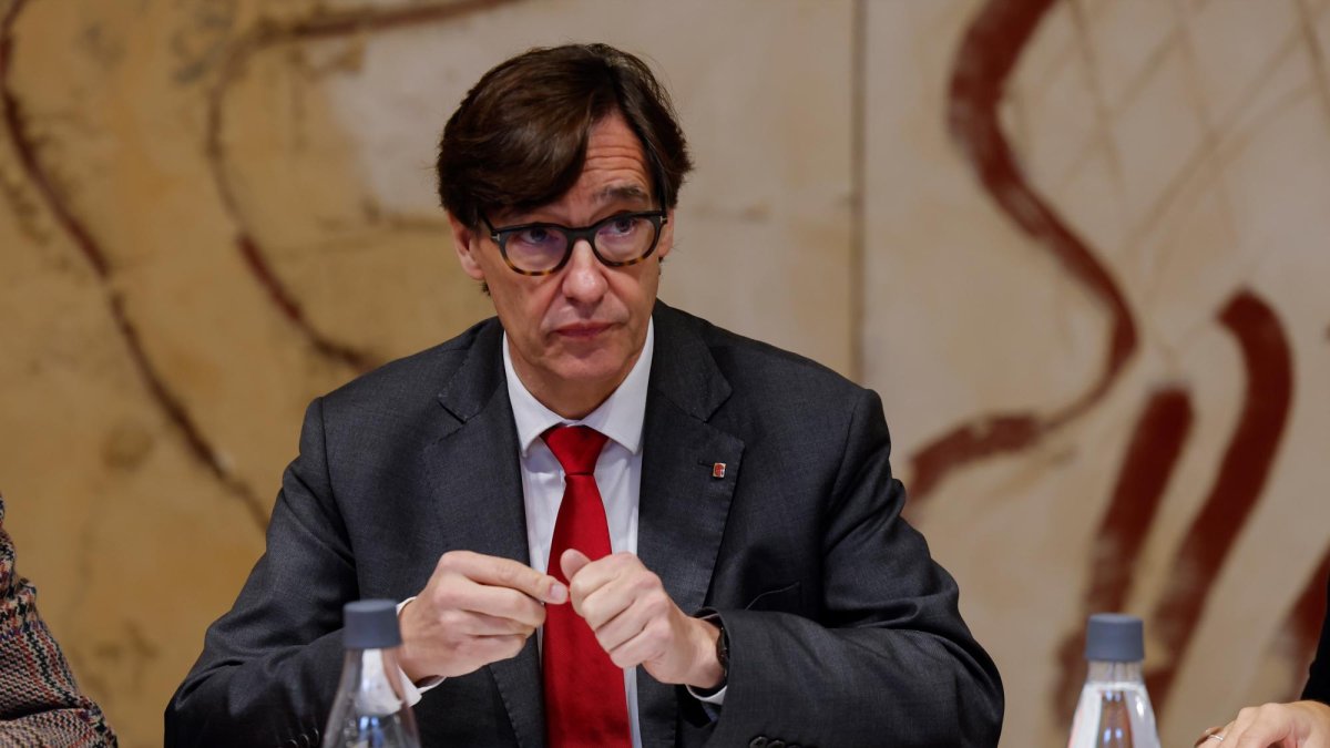 El presidente del Govern, Salvador Illa.