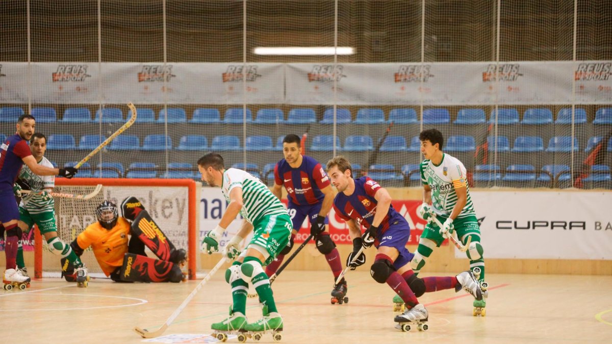 El Calafell cayó goleado en su visita al feudo del FC Barcelona en la jornada 19 de la OK Liga.