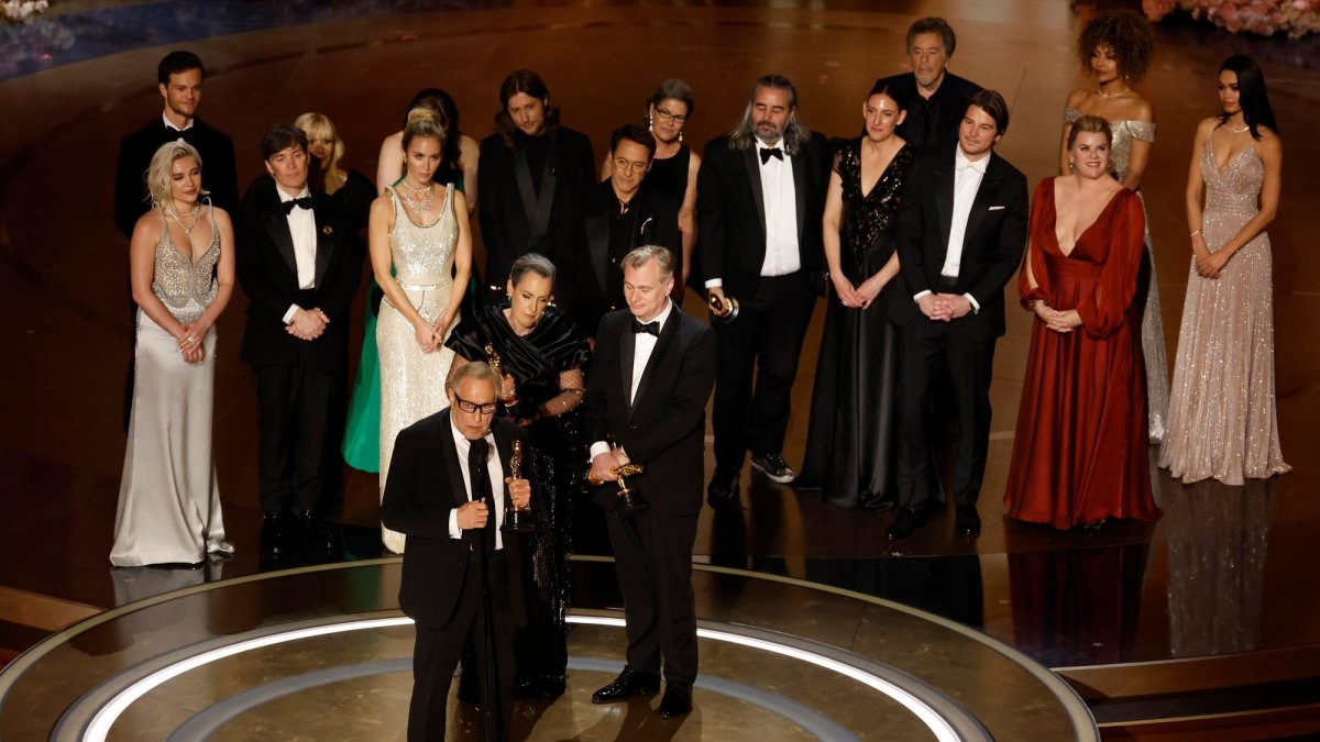 ‘Oppenheimer’ se llevó el premio a mejor película.