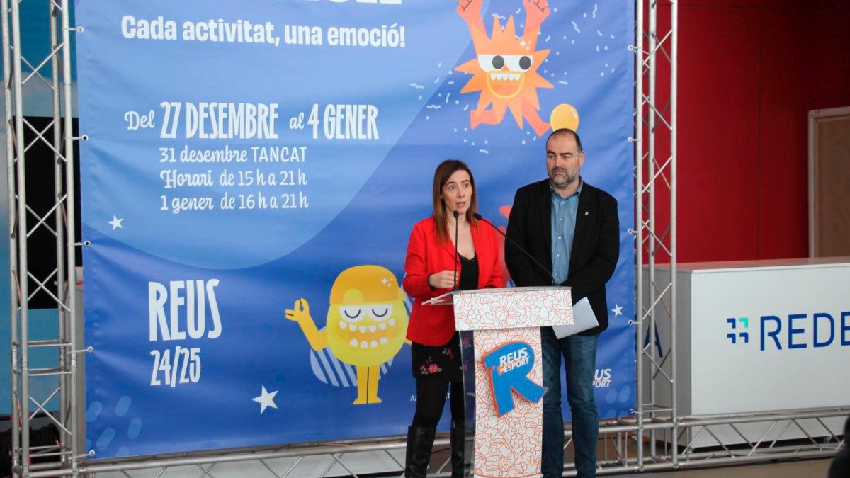 La presentació de Parc de Nadal.