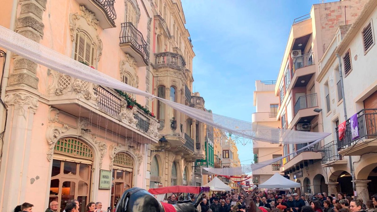 La Fira de Santa Llúcia de l’Arboç atreu a nombrosos visitants.