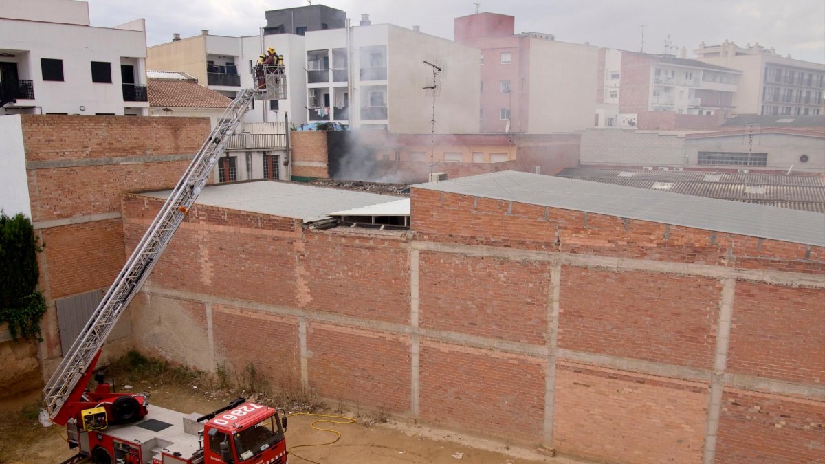 L’incendi es va declarar a mig matí del 8 de juny de 2013.
