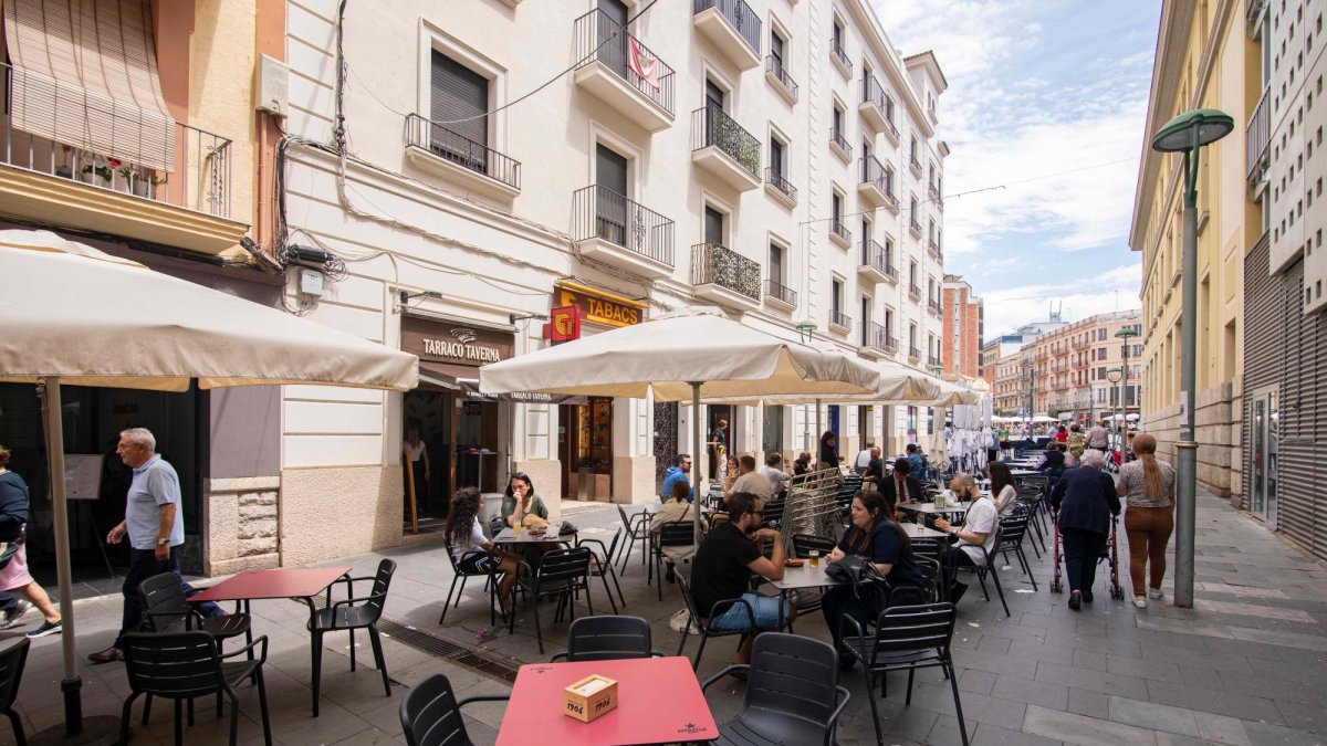 La ordenanza de terrazas se arrastra desde hace años.