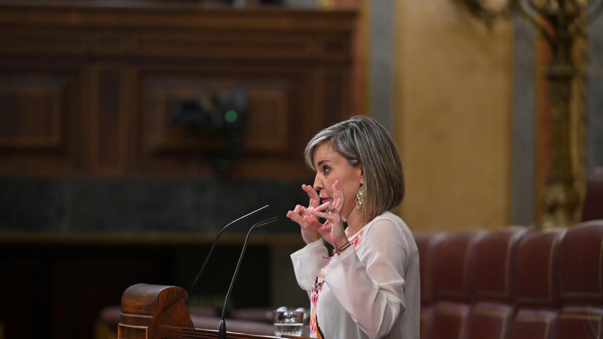 La diputada gallega y directora General de Trabajo Verónica Martínez Barbero.