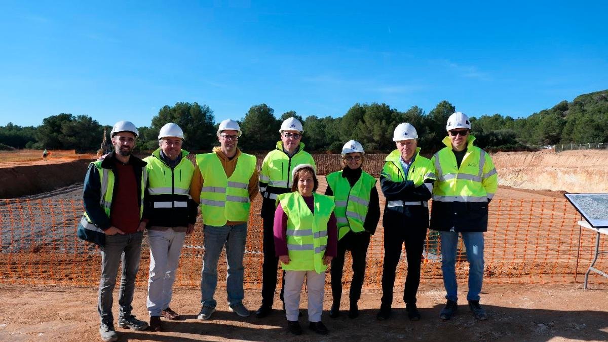 Visita de obras del futuro depósito.