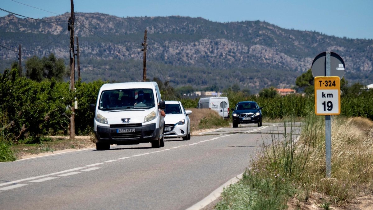El accidente se ha producido en esta carretera.